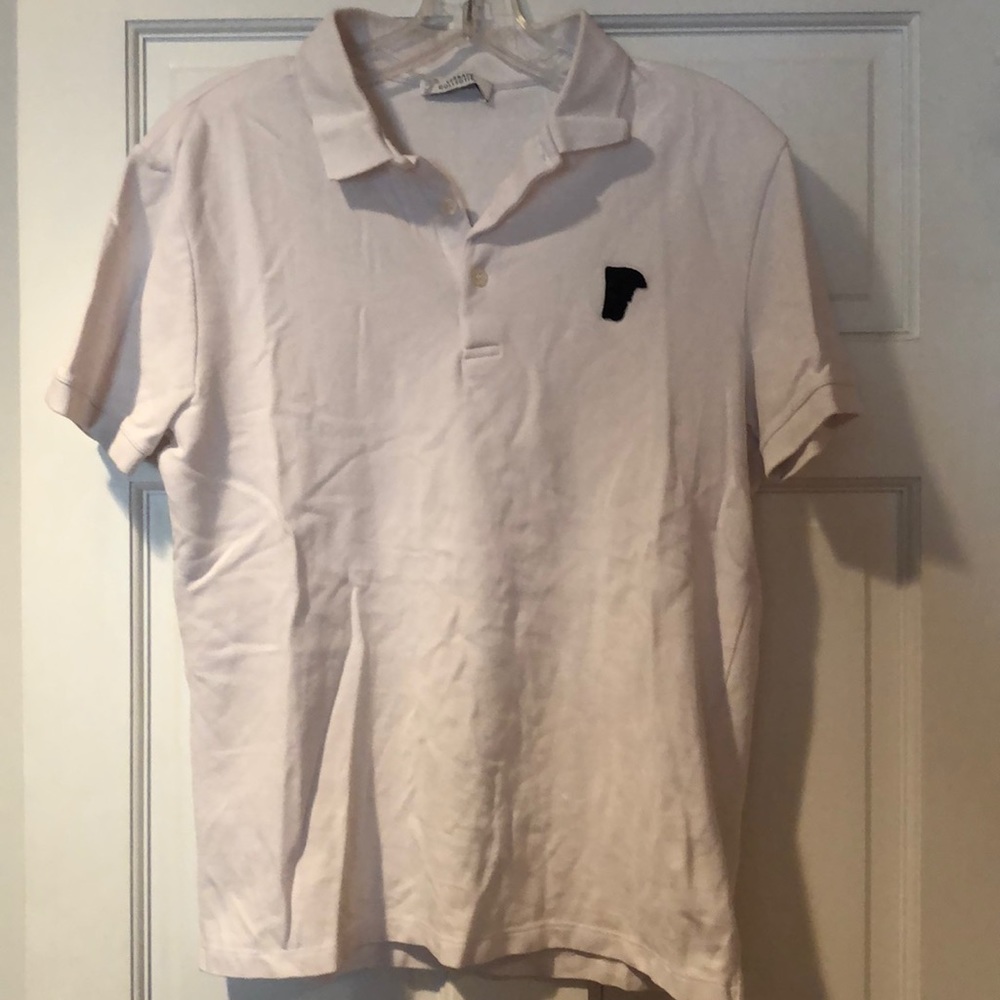 White polo shirt